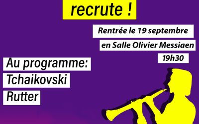 Recrutement 2022 – 2023